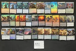 Magic: the Gathering mixed lot (800+) UNF galaxy foils, DMR, BRO, Retro Frames - Image 3