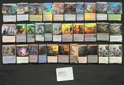 Magic: the Gathering mixed lot (800+) UNF galaxy foils, DMR, BRO, Retro Frames - Image 4