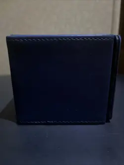 Mtg Ultra Pro Deck Box Leather Alcove Flip Magnetic Blue Mana Symbol - Image 4