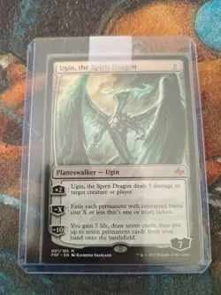Ugin, the Spirit Dragon Fate Reforged, NM, MTG, Magic, FREE NEXT DAY SHIPPING! - Image 1