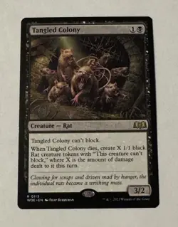 MTG Tangled Colony - Wilds of Eldraine NM - Image 1