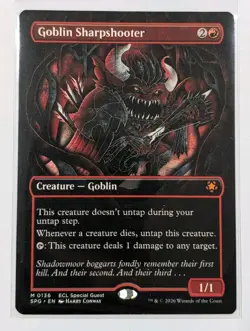 Goblin Sharpshooter (Borderless) Special Guests - MTG MYTHIC - Image 1