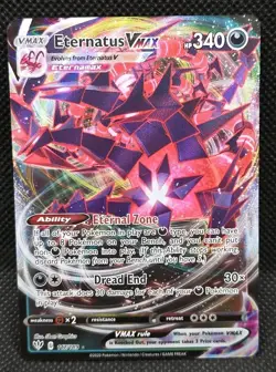 Eternatus VMAX 117/189 Swsh03 Darkness Ablaze Holo Full Art 2020 Pokemon - Image 1