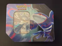 Pokemon TCG Sealed Azure Legends Kyogre EX Tin - Image 1