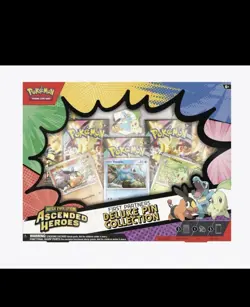 Pokemon TCG Ascended Heroes First Partners Deluxe Pin Collection Presale - Image 1