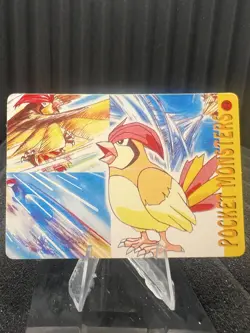 Pokemon Vintage Pocket Monsters Vending HOLO Prism Sticker Bandai 1999 Nintendo - Image 2