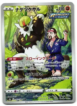 Passimian 203/184 - VMAX Climax Character Rare Pokemon TCG Japanese - M/LP Card - Image 1