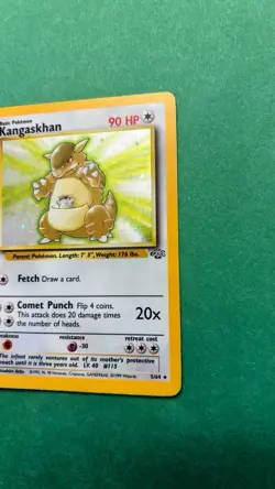 Pokemon TCG Kangaskhan Holo Rare Jungle 5/64 Lightly Played - Image 2