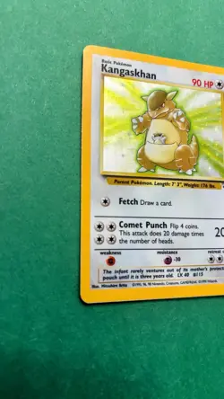 Pokemon TCG Kangaskhan Holo Rare Jungle 5/64 Lightly Played - Image 3