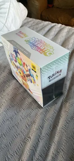 Pokemon Scarlet & Violet Prismatic Evolutions Elite Trainer Box Eevee 2025 - Image 3