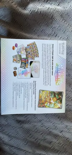Pokemon Scarlet & Violet Prismatic Evolutions Elite Trainer Box Eevee 2025 - Image 4