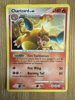 Pokemon TCG - Charizard 1/99 Holo Rare - Platinum Arceus - MP - Image 1