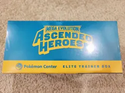 POKEMON CENTER – MEGA EVOLUTIONS ASCENDED HEROES ELITE TRAINER BOX ETB (DAMAGED) - Image 3