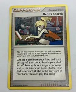 Pokemon TCG Secret Wonders Bebe’s Search 119/132 Non Holo LP - Image 1