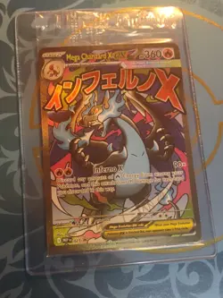 Pokemon Phantasmal Flames Mega Charizard x Ex UPC Promo Sealed - Image 1
