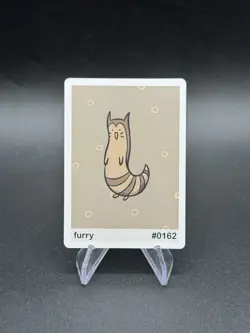 Furry - Furret #162 Pookiemoot Series 2 Custom Fan Art Pokemon - Image 1