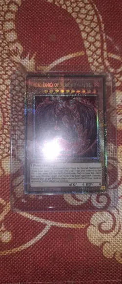 Uria, Lord of Searing Flames MZMU-EN000 Alt art Starlight Rare Yu-Gi-Oh! - Image 1