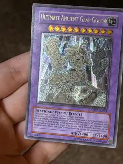 Ultimate Ancient Gear Golem LODT-EN043 ENHANCED TWED Ultimate Rare Yu-Gi-Oh - Image 4