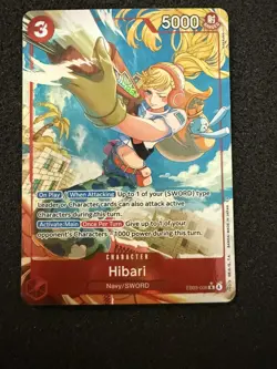 HIBARI 2026 One Piece EB03 Heroines Edition Rare Alt Art 008 ENGLISH - Image 1