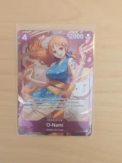 One Piece Extra Booster Heroine's Edition O-Nami ST18-002 Dash Pack NM - Image 1