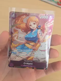 One Piece Extra Booster Heroine's Edition O-Nami ST18-002 Dash Pack NM - Image 2