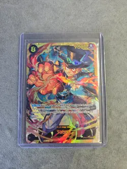 One Piece TCG Sabo OP07-118 Secret Rare (SEC) Alternate Art English - Image 1