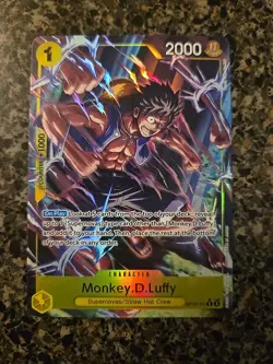 One Piece CCG - Monkey D. Luffy R* Alt Art OP-10-111 Royal Blood EN - Image 1