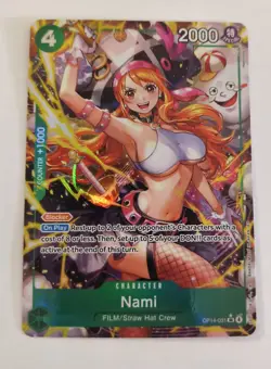 One Piece Nami OP14-031 (Alternate Art) The Azure's Sea's Seven - Image 1