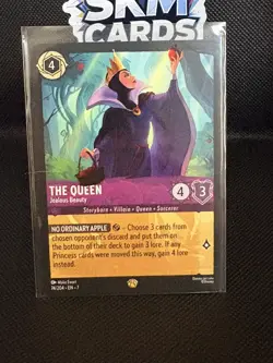 The Queen - 74/204 Disney Lorcana Archazia's Island LEGENDARY Normal - Image 2