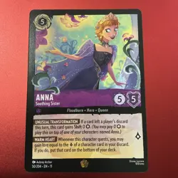 Anna (Soothing Sister) Cold Foil - Winterspell 50/204 Disney Lorcana - Image 1