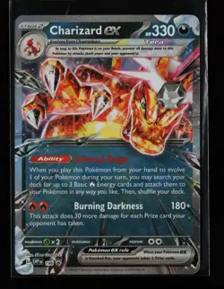 Charizard ex SVP 196 Holo SV: Scarlet & Violet Promo Pokemon Card - Image 1