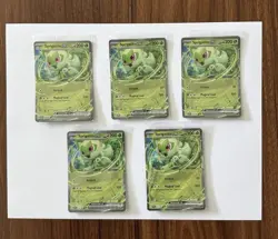 Pokemon TCG Sprigatito EX Black Star Promo Card Lot of 5 Sealed Scarlet Violet - Image 1