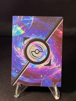 Pokemon Colress & White Kyurem Custom Full Art Holo Card – Non TCG - NM - Image 3