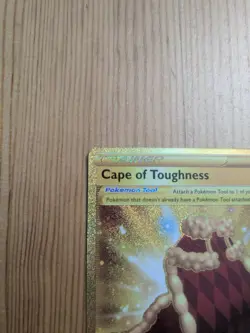 Cape of Toughness 200/185 2020 Vivid Voltage Pokemon Card Gold Secret Rare - NM - Image 2