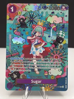 Sugar - OP10-065 (SP) - The Azure Sea's Seven (OP14) One Piece Card Alt Art - Image 1