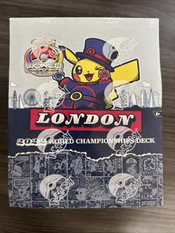 Pokemon 2022 World Championships Deck Display Box (8 Decks of Cards) Sealed NEW - Image 1