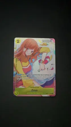 ENGLISH Zeus (OP11-106) Promo Bandai Card Games Fest 24-25 - Image 1