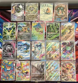 Pokemon Illustration Rare IR Card Lot Ascended Heroes Destined Rivals White Flar - Image 1