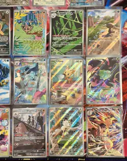 Pokemon Illustration Rare IR Card Lot Ascended Heroes Destined Rivals White Flar - Image 2
