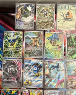 Pokemon Illustration Rare IR Card Lot Ascended Heroes Destined Rivals White Flar - Image 5