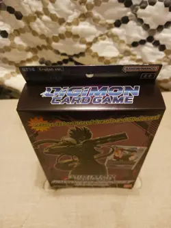 Digimon CCG Beelzemon Advanced Deck Set w/Beelzemon ST14-08 Alternate Art Card 4549660863090 - Image 2