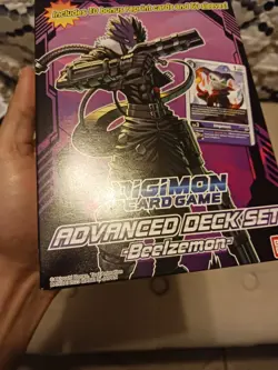 Digimon CCG Beelzemon Advanced Deck Set w/Beelzemon ST14-08 Alternate Art Card 4549660863090 - Image 5