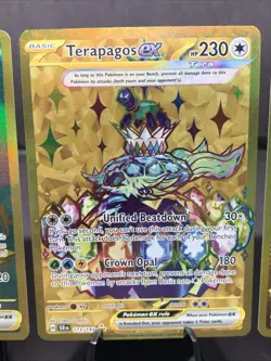 Pokemon TCG Scarlet & Violet Gold Secret Rare Lot of 3 Cards NM - Image 3