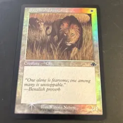 Savannah Lions Foil (270) Retro Frame Dominaria Remastered DMR MTG Magic - Image 1