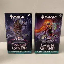 Sealed Lorwyn Eclipsed Commander Deck Set of 2 Magic MTG - Image 1