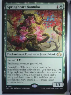 Springheart Nantuko - R171 - MTG - Modern Horizons 3 (MH3) - Image 1