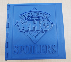 MTG Dr. Who Spoilers Diary Commander Deck Box - Image 1