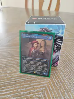 Leonardo da Vinci (Borderless) Universes Beyond: Assassin's Creed Foil - Image 1