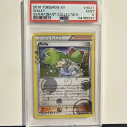 2016 Pokemon XY Generations Radiant Collection Wally HOLO #RC27 PSA 9 Mint - Image 1