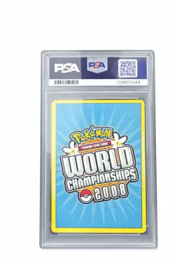 Pokemon Mew Gold Star 2008 World Championships Deck Promo #101 PSA 7 - Image 2